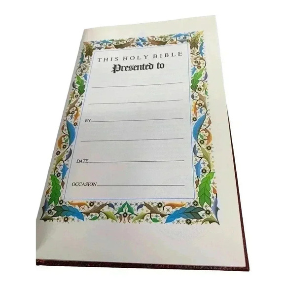 The New American Bible Fireside Church & School Edition NAB 2001 - 2002 Edition - Picture 5 of 8